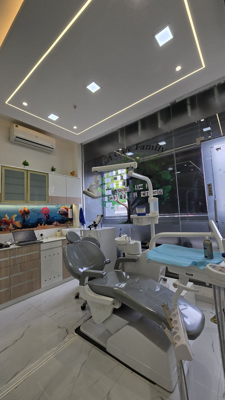 Modern high-end dental clinic interior
